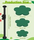 Adjustable Plant Inserts for Large Flower Pot,12-21" Rise Planter Fillers Risers for Inside Pot,Planter Lift Insert for Tall Taper Planters (6" 8" 10" Base or Top) - Image 2